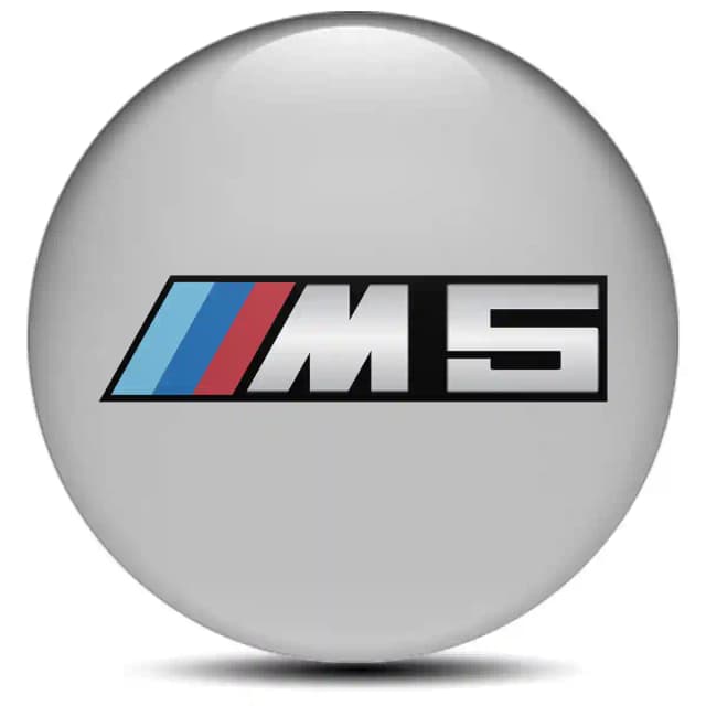 BMW M5 Epoxy Sticker Limited Edition