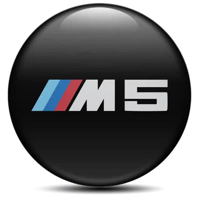 BMW M5 Logo Emblem Self-Adhesive Limited Edition