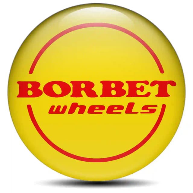 Borbet Badge Emblems Center Cap Premium Edition