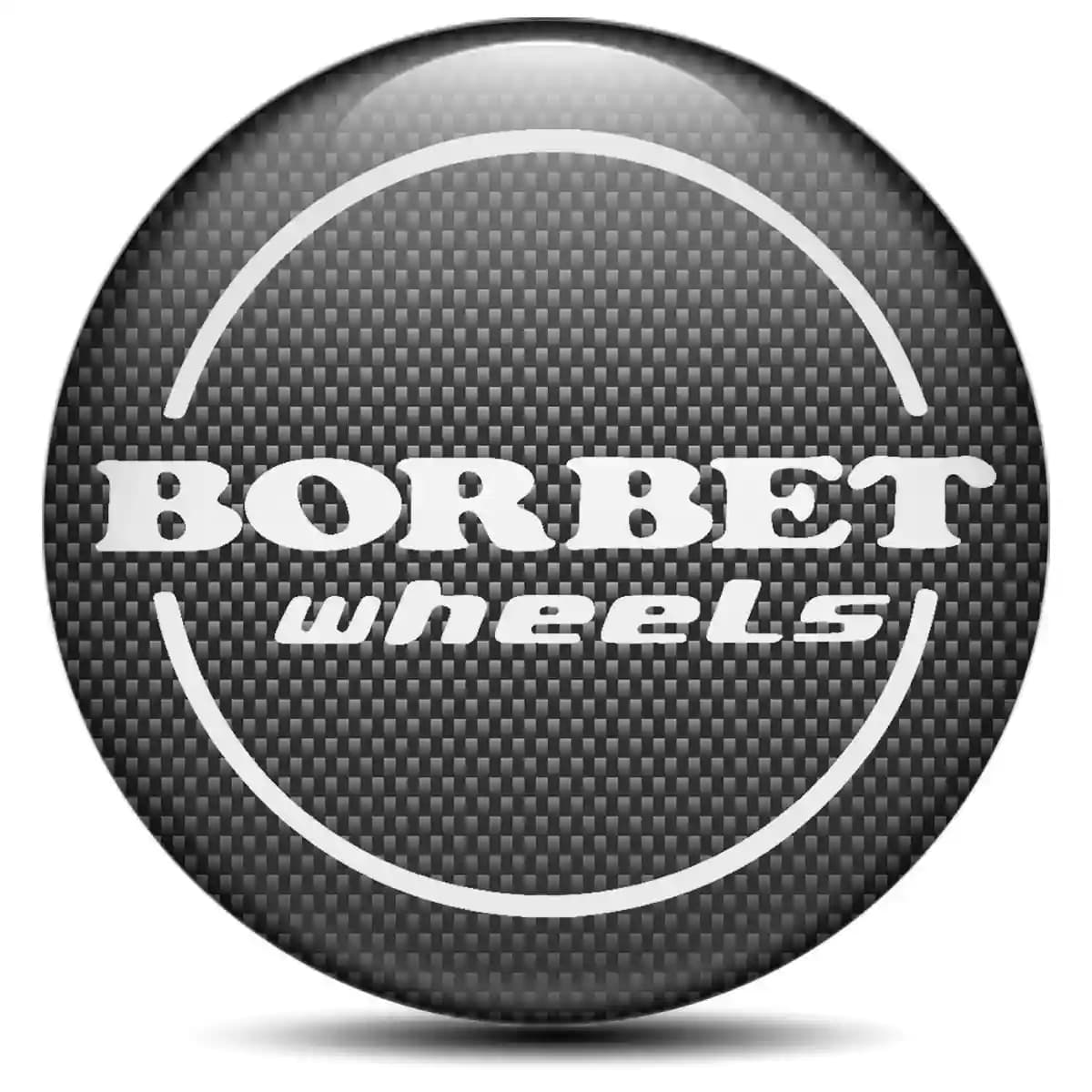 Borbet Domed Emblem Premium Quality