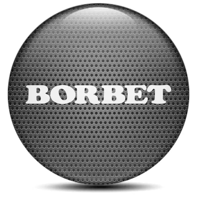 Borbet Domed Emblem Self-Adhesive Limited Edition
