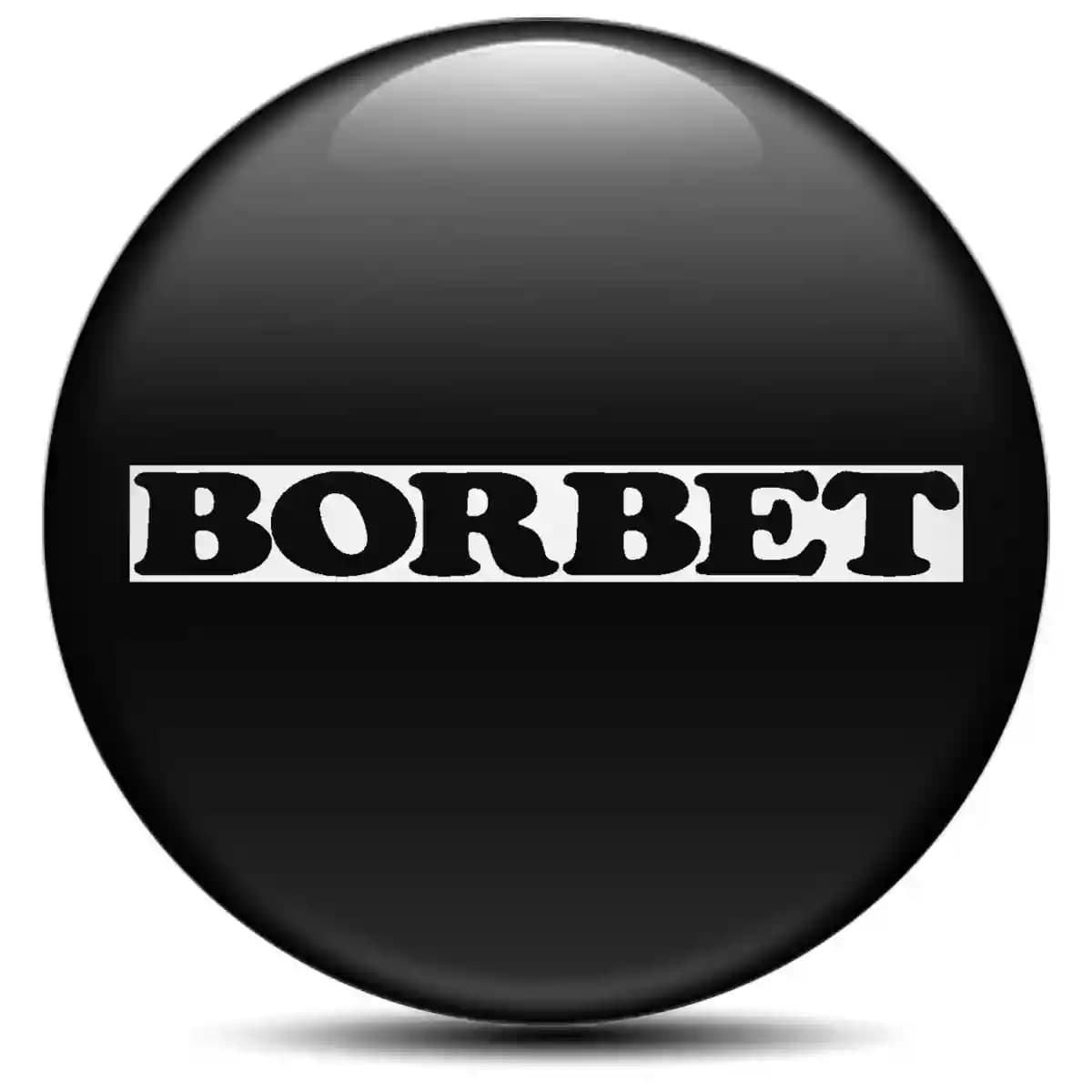 Borbet Domed Emblem Self-Adhesive Premium Quality