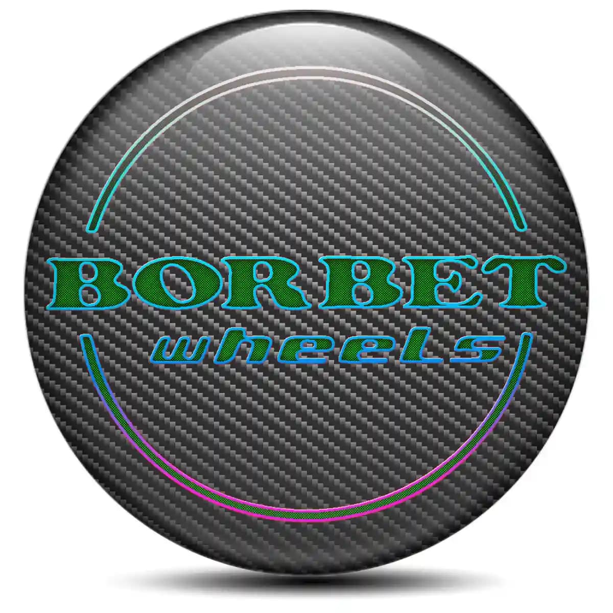 Borbet Domed Sticker Premium Quality