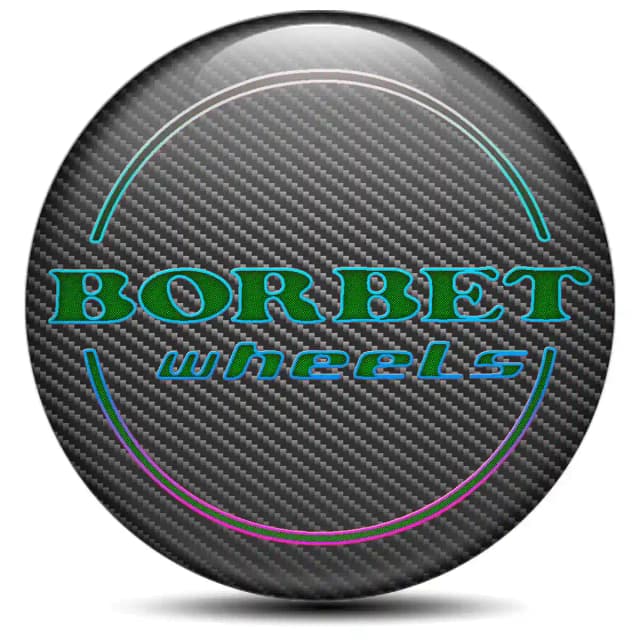 Borbet Domed Sticker Premium Quality