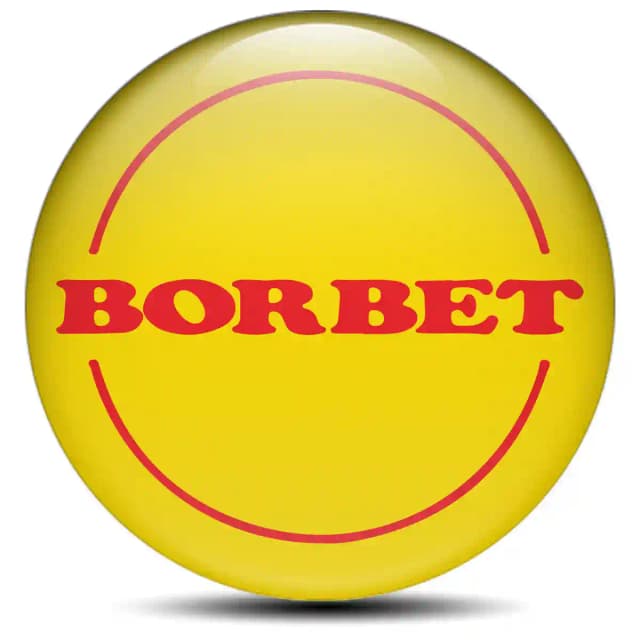 Borbet Domed Sticker Stylish Design