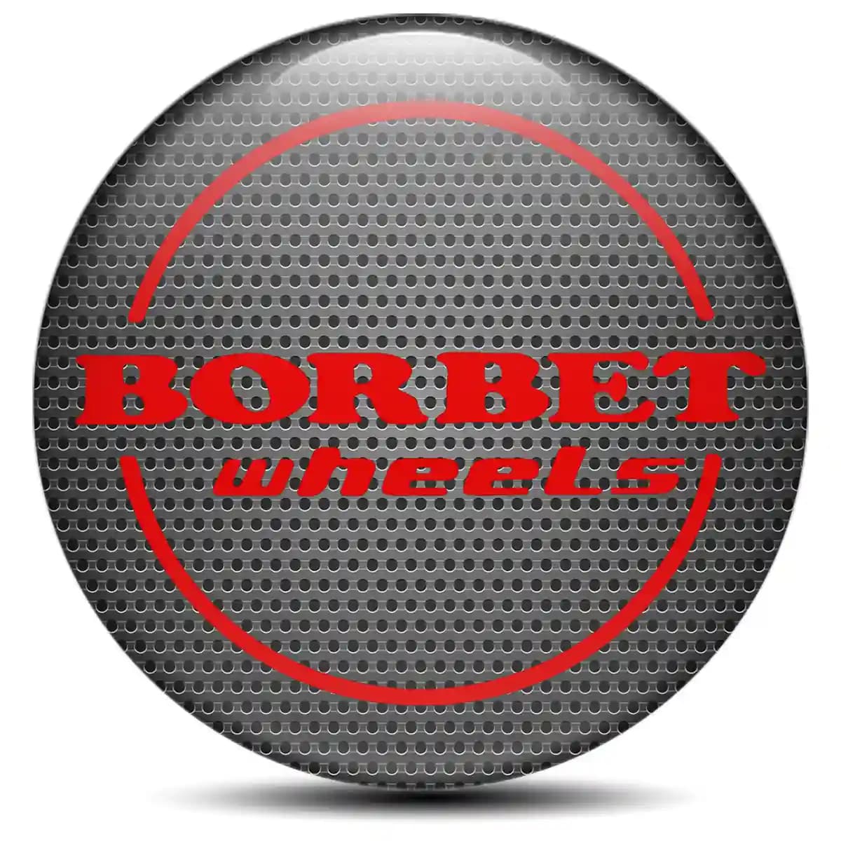 Borbet Emblem Badge Premium Quality