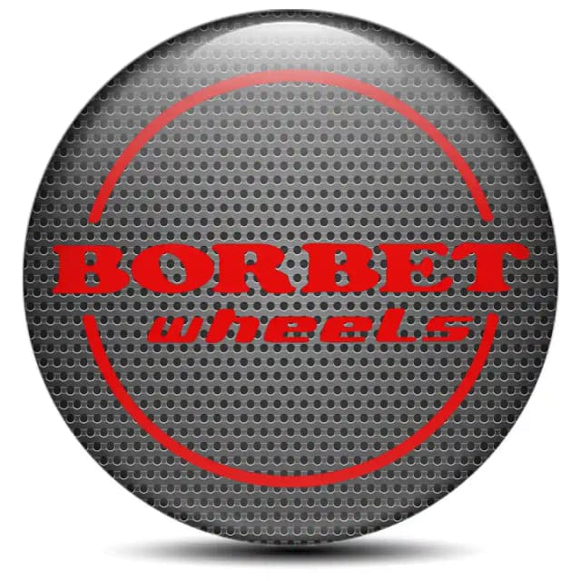 Borbet Emblem Badge Premium Quality