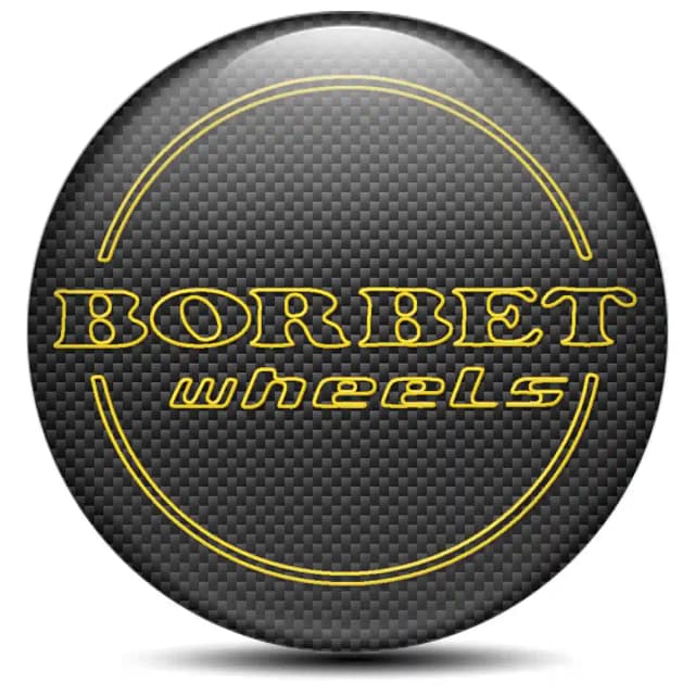 Borbet Emblem Badge Self-Adhesive Limited Edition