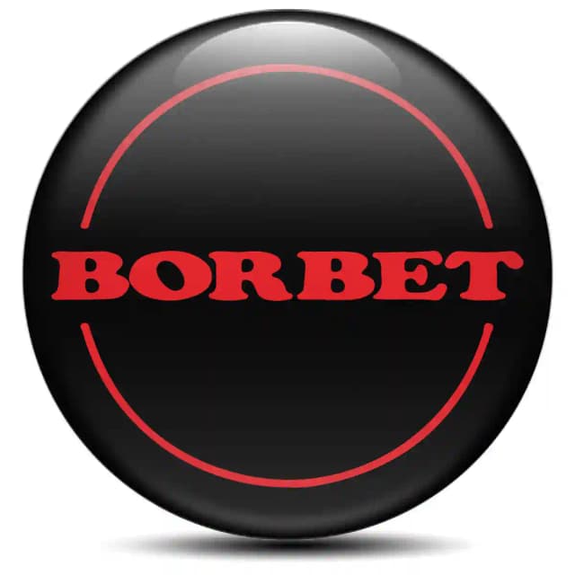 Borbet Emblem Badge Self-Adhesive Stylish Design