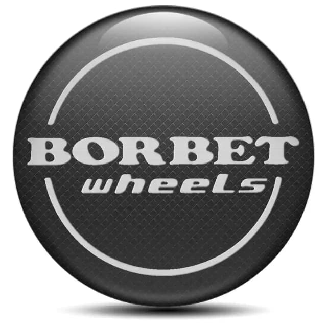 Borbet Emblem Center Hup Cap Stylish Design