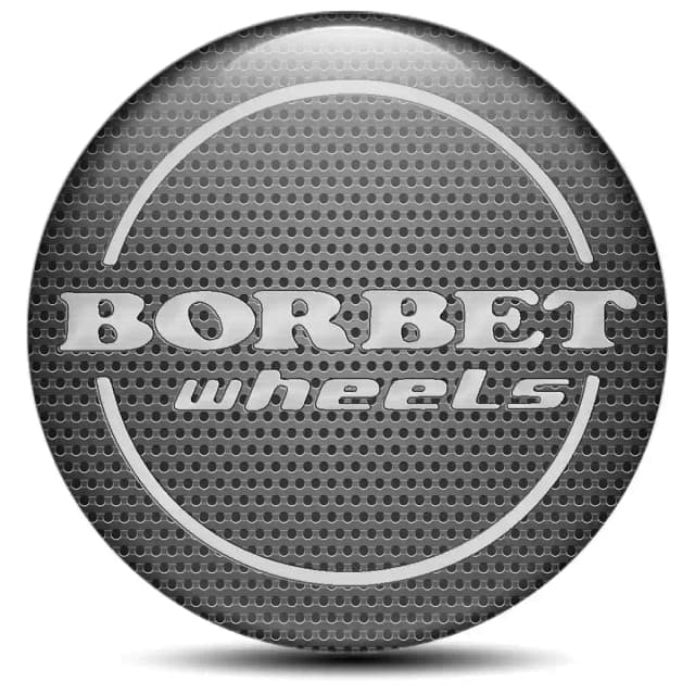 Borbet Emblem Epoxy Self-Adhesive Premium Quality