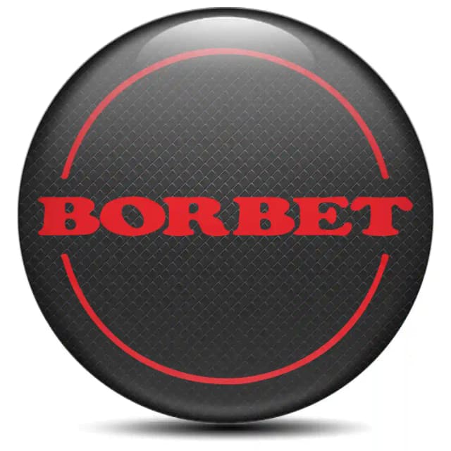 Borbet Emblem Epoxy Self-Adhesive Stylish Design