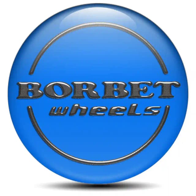 Borbet Emblem Wheel Center Caps Limited Edition