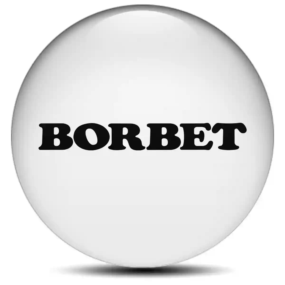 Borbet Emblem Wheel Center Caps Luxury Edition