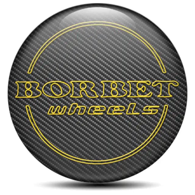 Borbet Emblem Wheel Center Caps Stylish Design