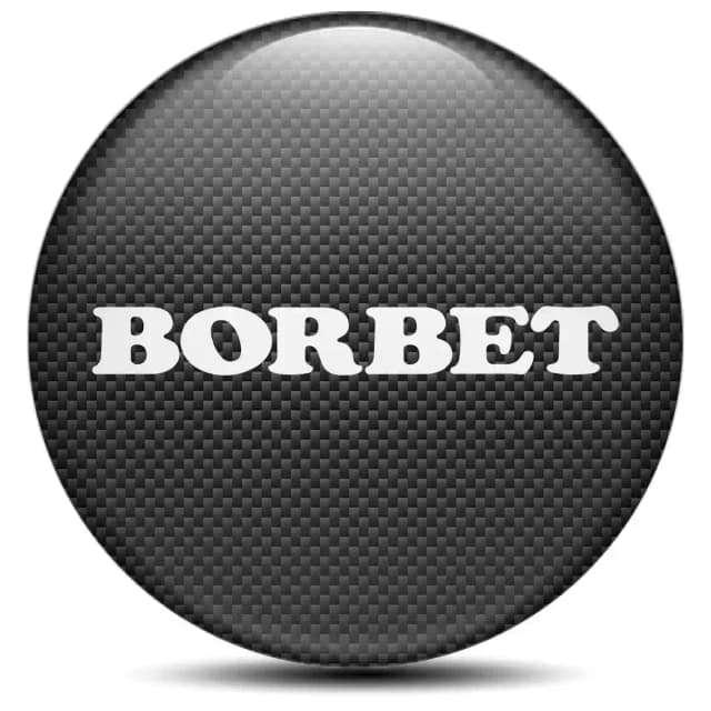 Borbet Epoxy Sticker High Quality