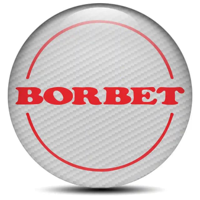 Borbet Epoxy Sticker Premium Quality