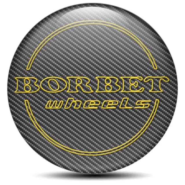 Borbet Epoxy Sticker Stylish Design