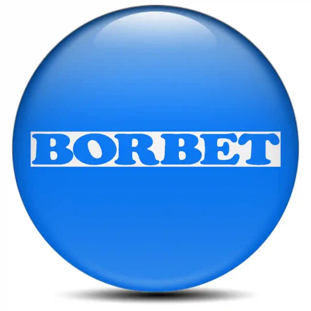 Borbet Logo Emblem Self-Adhesive Stylish Design