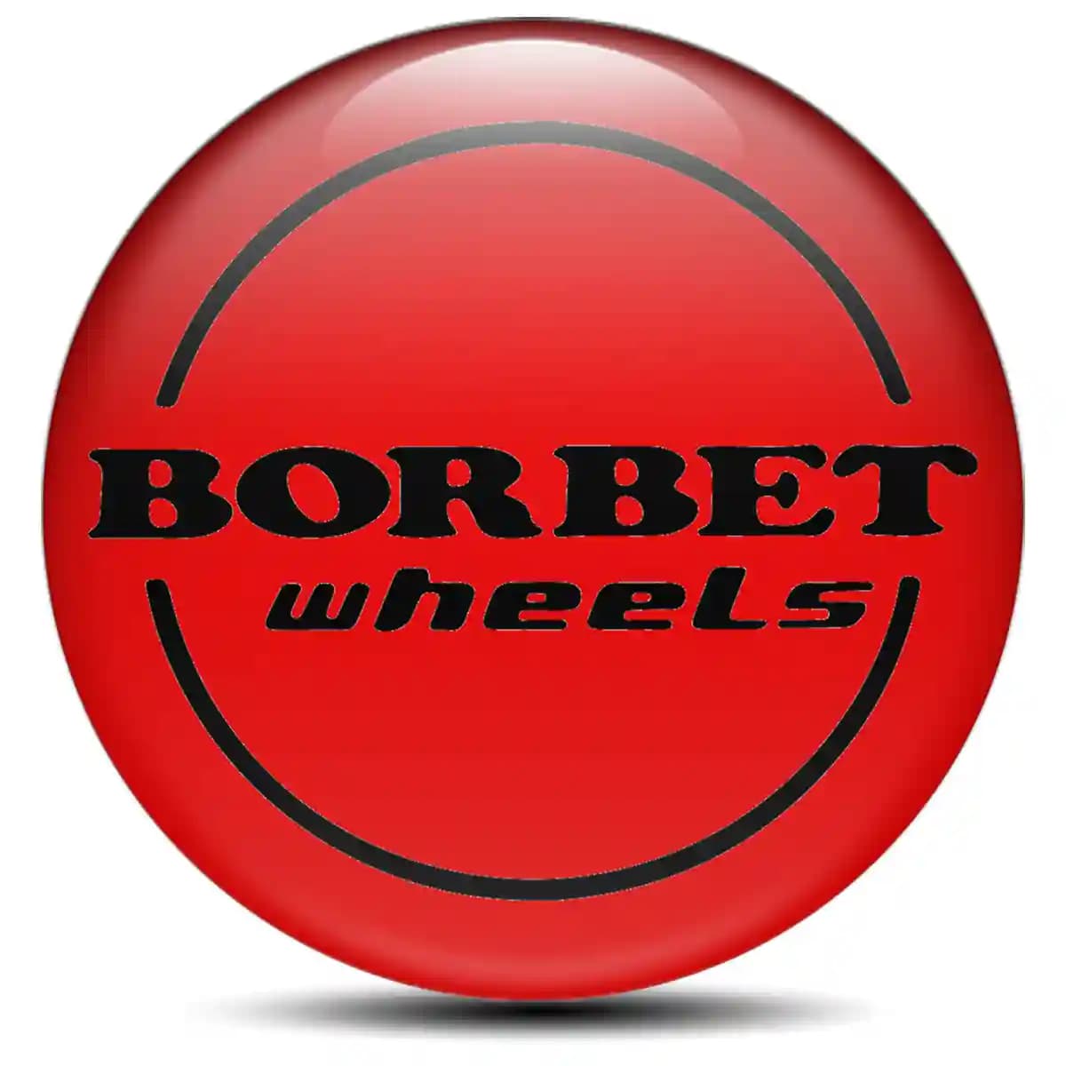Borbet Logo Sticker Stylish Design