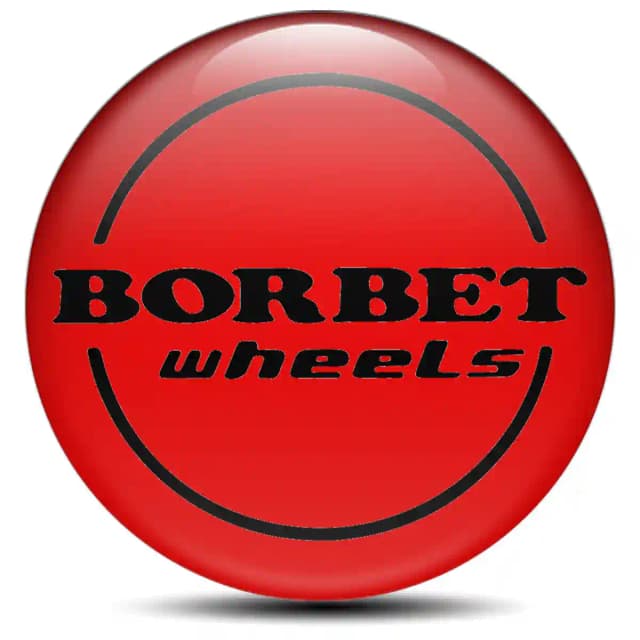 Borbet Logo Sticker Stylish Design