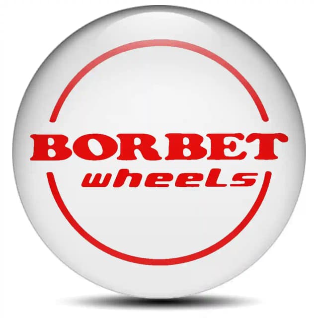 Borbet Wheel Emblem Self-Adhesive Premium Quality