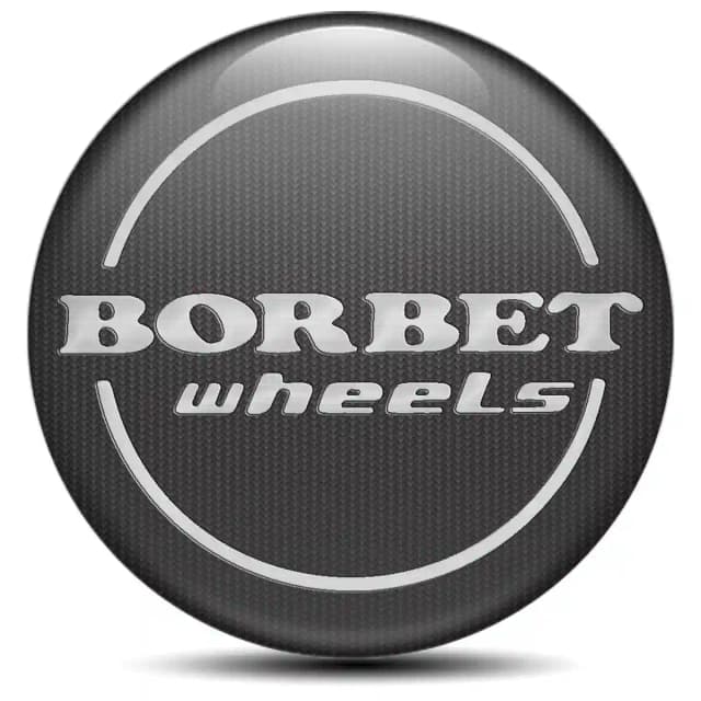 Borbet Wheel Emblems Premium Quality