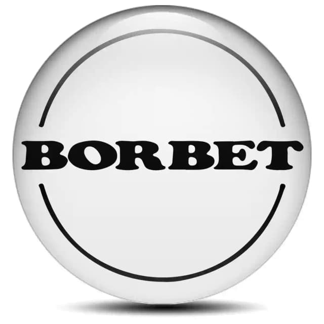 Borbet Wheel Emblems Stylish Design