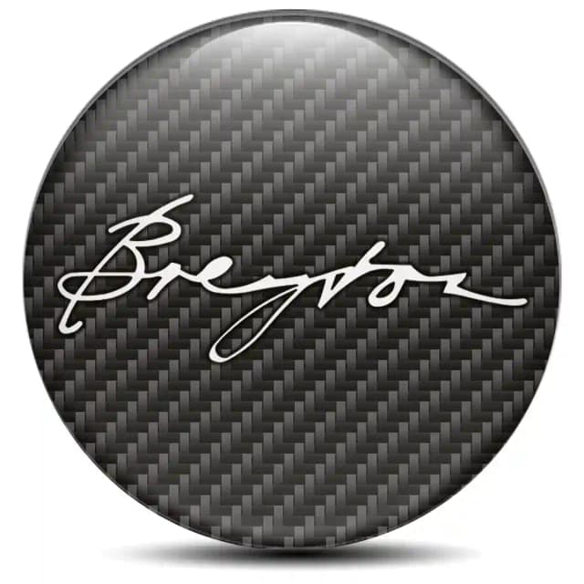 Breyton Wheel Emblem Self-Adhesive Stylish Design