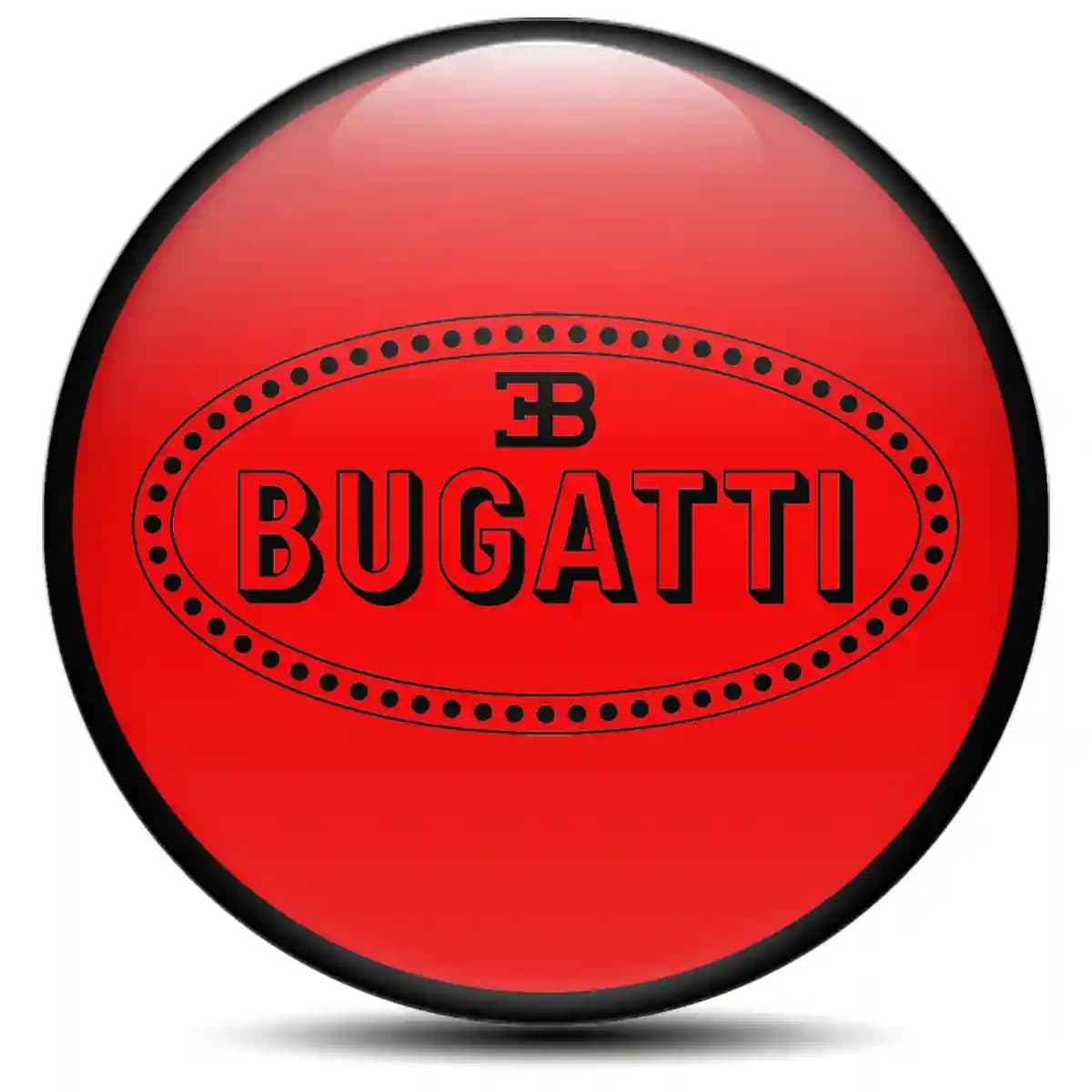 Bugatti Badge Emblems Center Cap Stylish Design