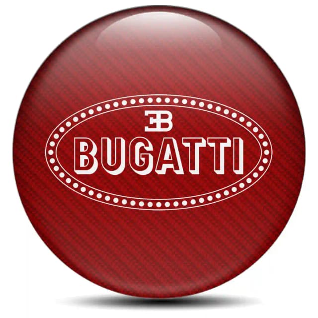 Bugatti Domed Emblem High Quality