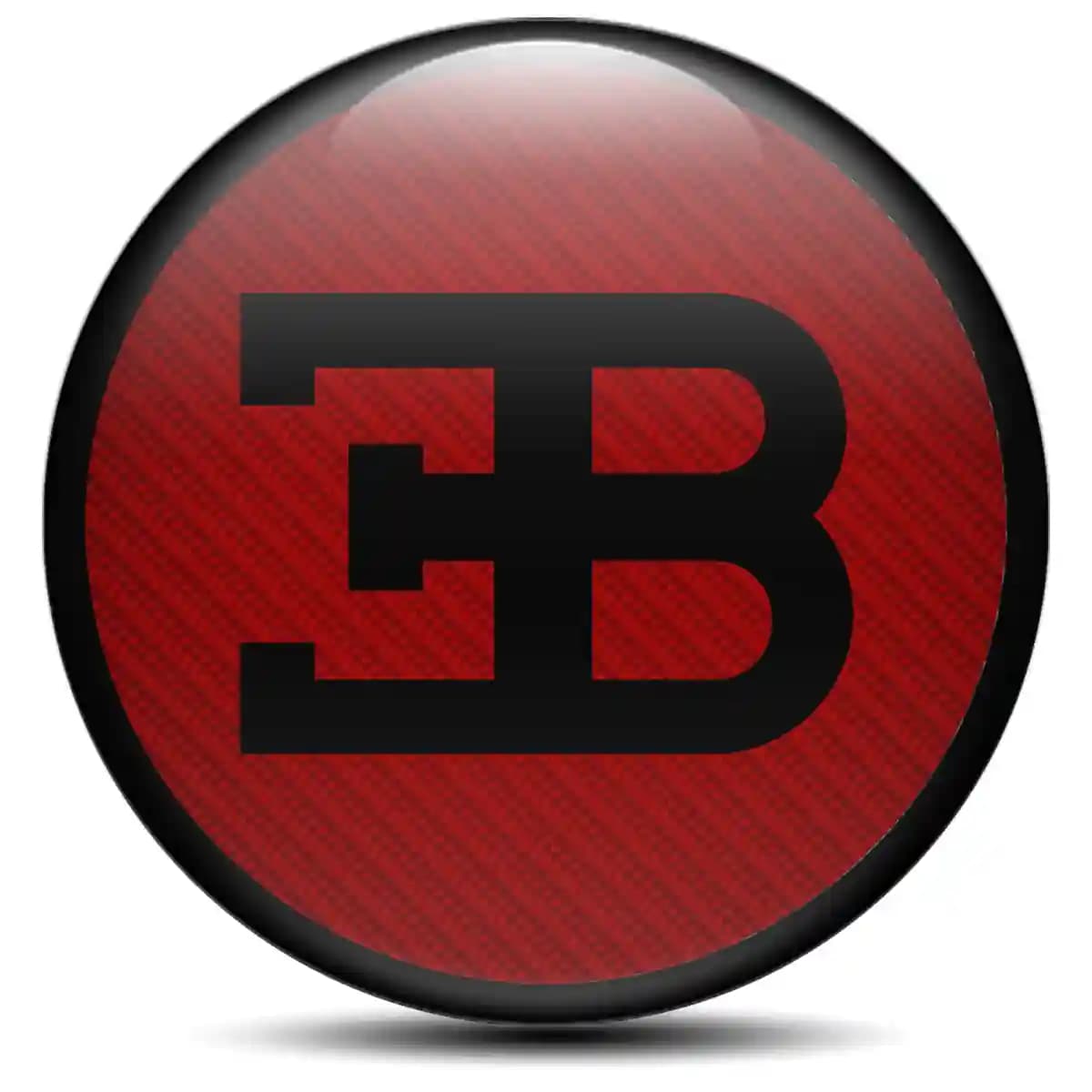 Bugatti Emblem Badge Stylish Design