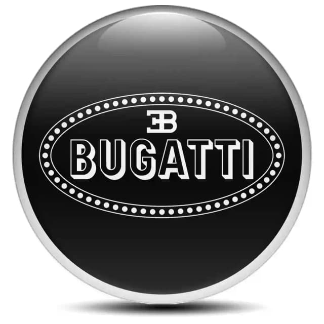 Bugatti Emblem Center Hup Cap High Quality