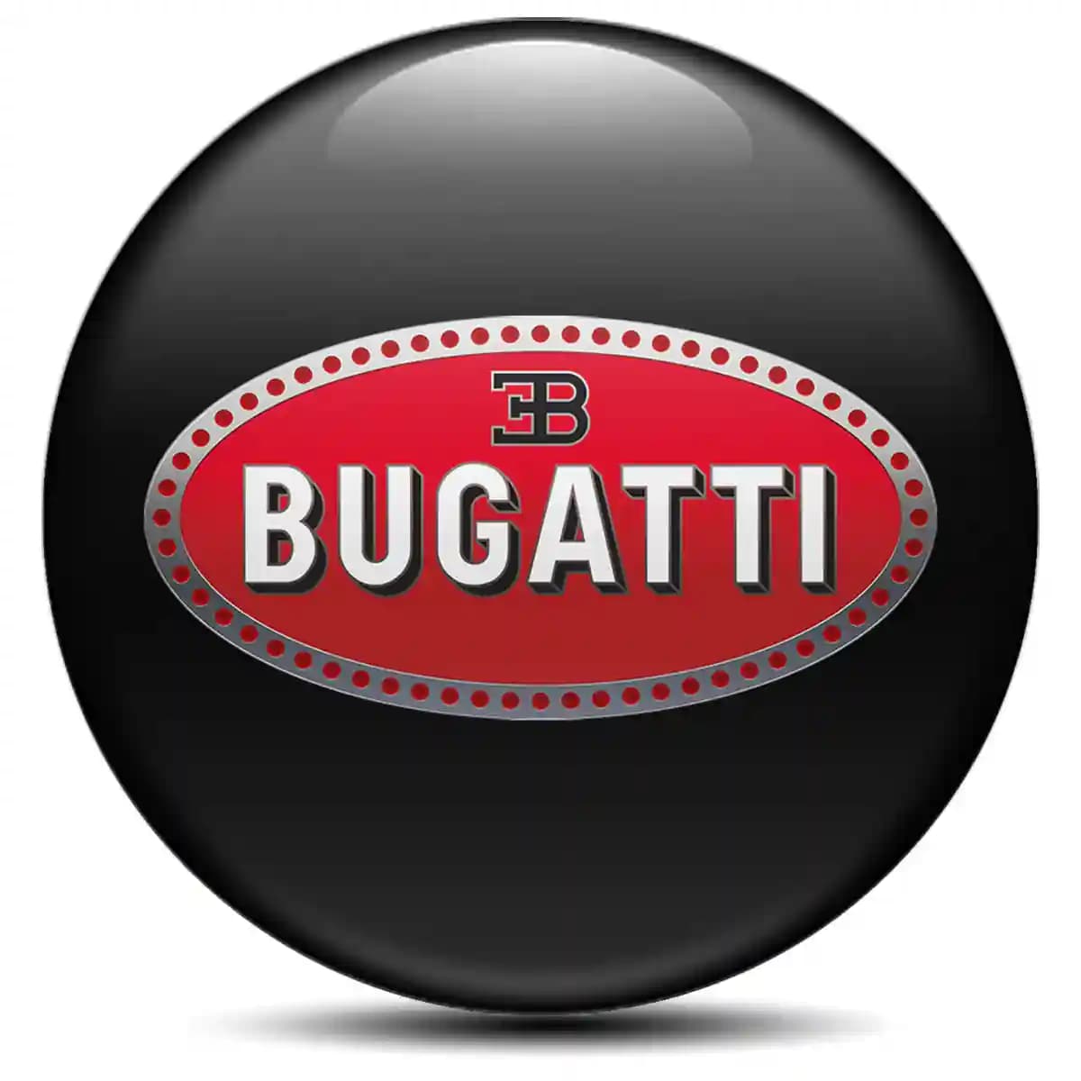 Bugatti Emblem Wheel Center Caps High Quality