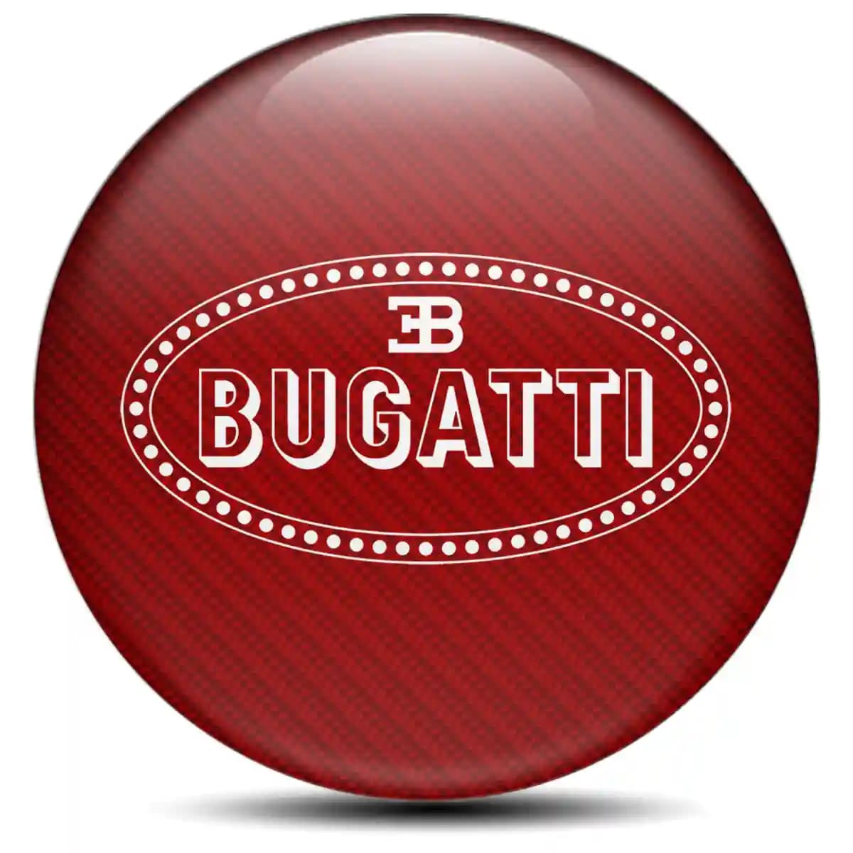 Bugatti Emblem Wheel Center Caps Stylish Design