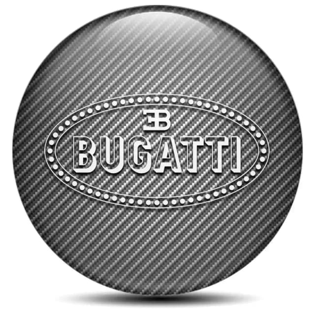 Bugatti Logo Sticker High Quality