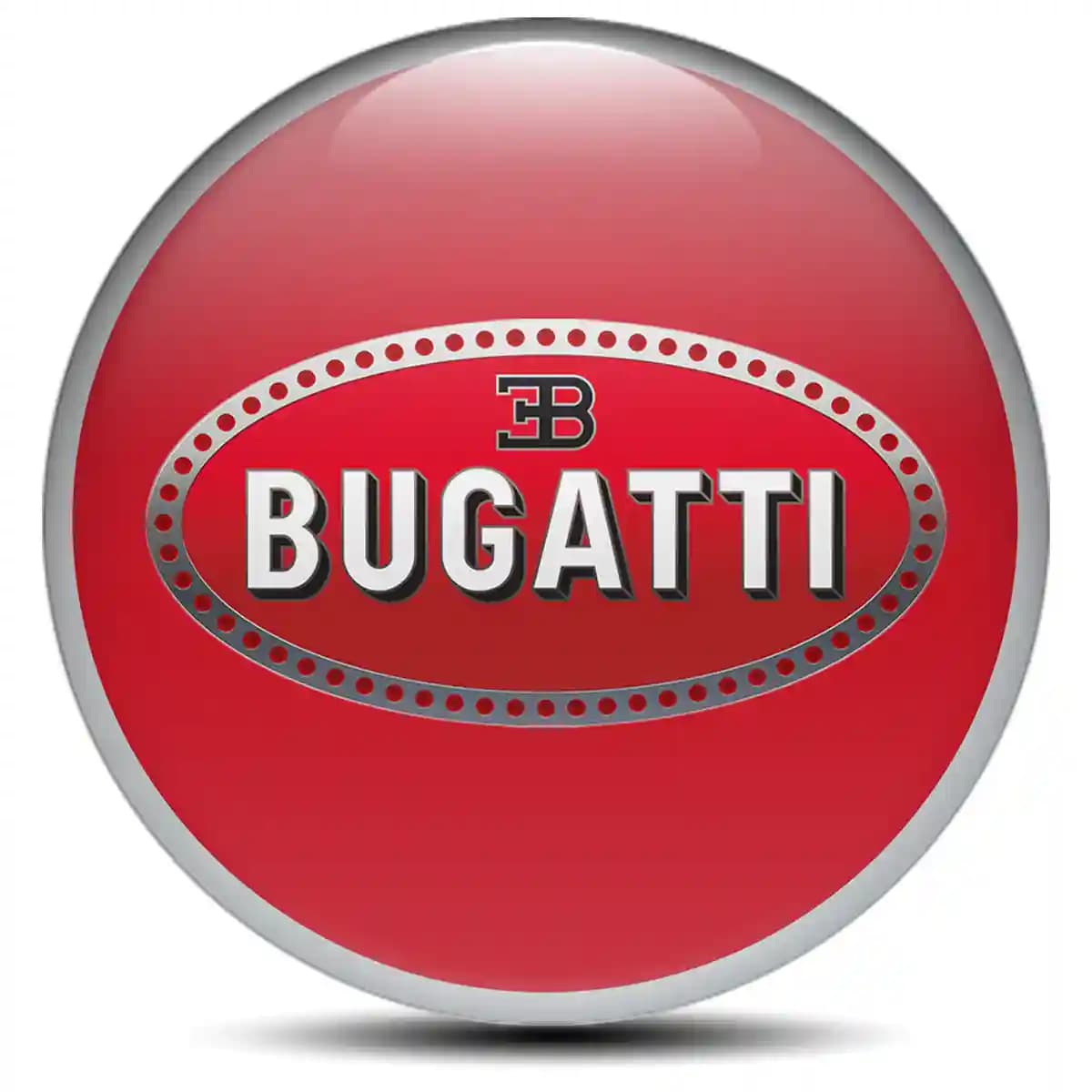 Bugatti Sticker Epoxy 3D Gel Stylish Design