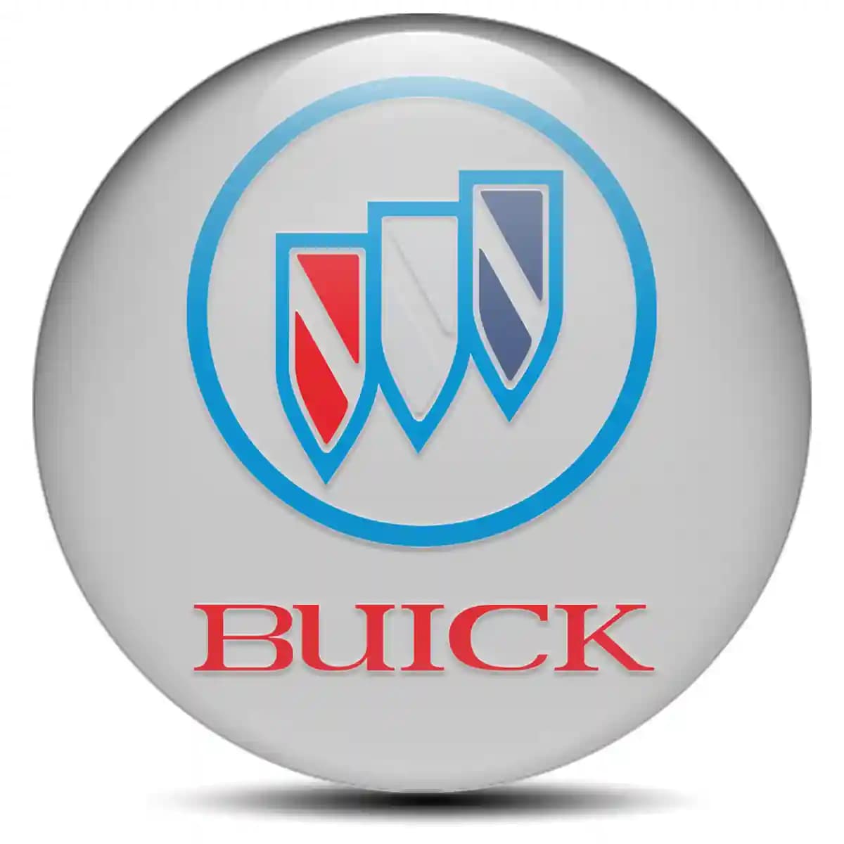 Buick Domed Sticker Self-Adhesive High Quality