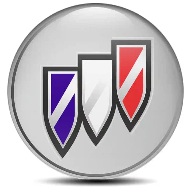 Buick Domed Sticker Self-Adhesive Premium Edition