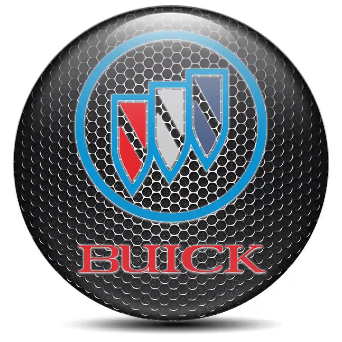 Buick Domed Sticker Stylish Design