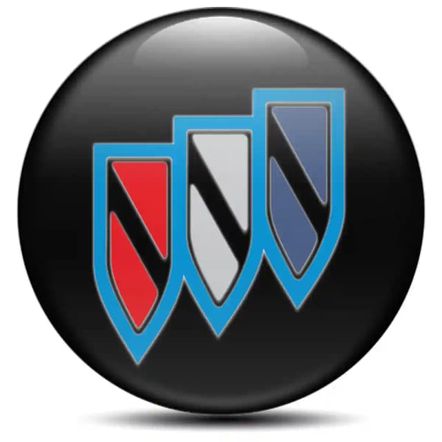Buick Emblem Center Hub Cap Self-Adhesive High Quality