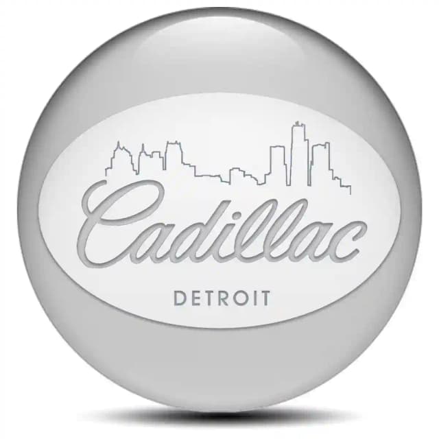 Cadillac Badge Emblems Center Cap Limited Edition