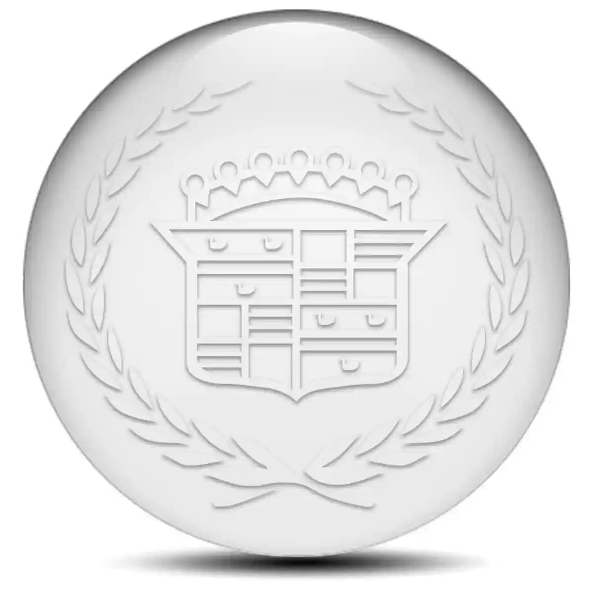 Cadillac Badge Emblems Center Cap Luxury Edition