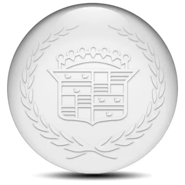 Cadillac Badge Emblems Center Cap Luxury Edition