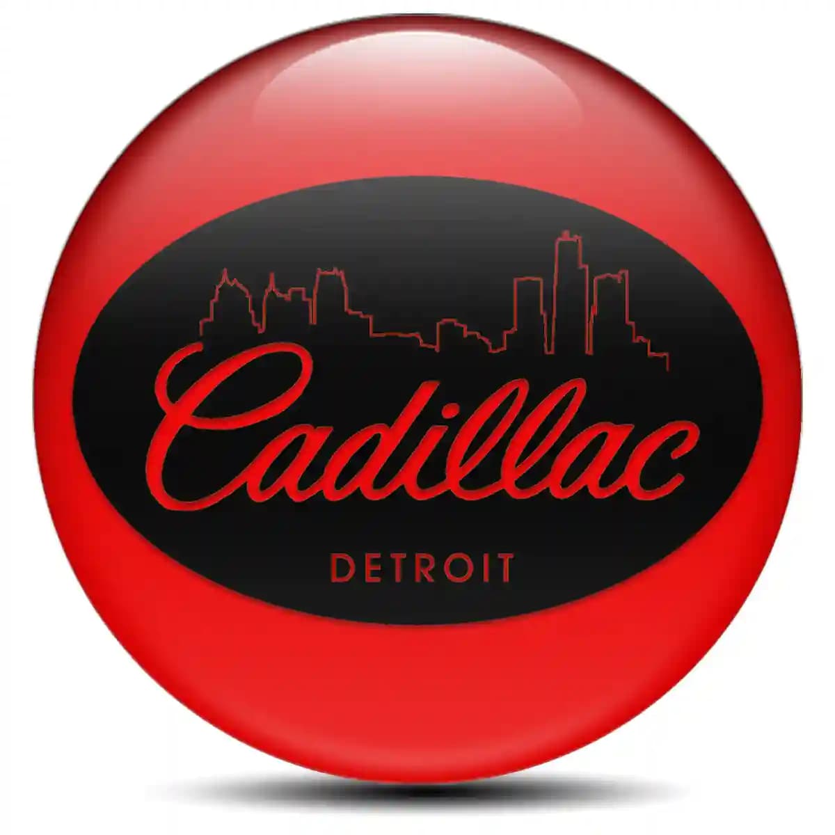 Cadillac Badge Emblems Center Cap Premium Edition