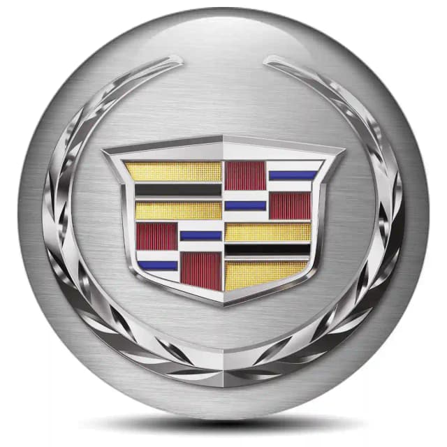Cadillac Badge Emblems Center Cap Premium Quality