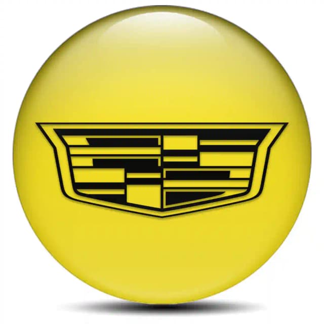 Cadillac Domed Emblem Premium Quality
