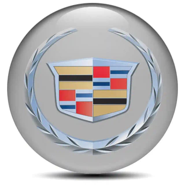 Cadillac Domed Emblem Premium Resin