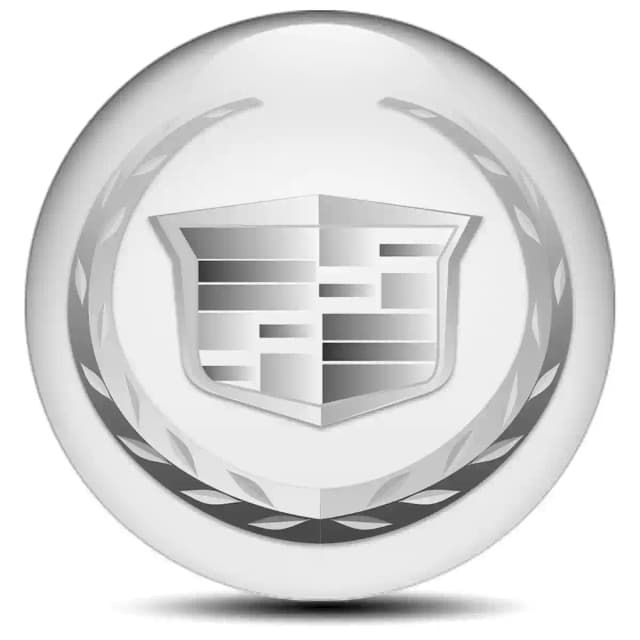 Cadillac Domed Emblem Self-Adhesive High Quality