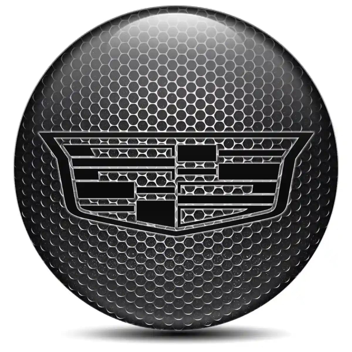 Cadillac Domed Emblem Self-Adhesive Luxury Edition